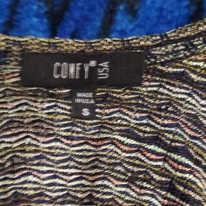 Gorg. Unquie Comfy Dress By Comfy Usa. Made In Usa. Sz S.